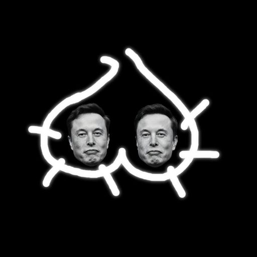 $MUSKS logo — two Elon Musk faces on a pair of balls